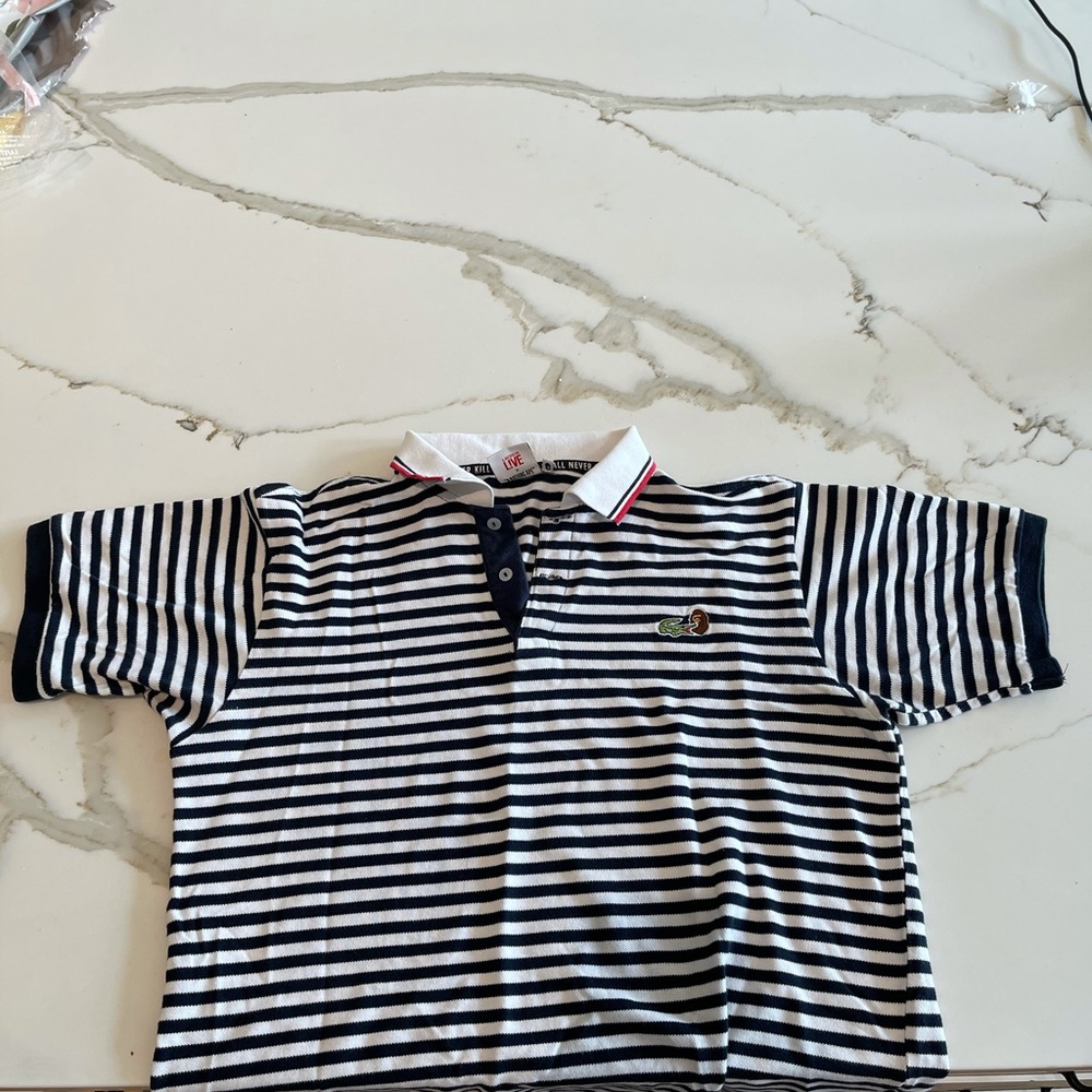 Lacoste Live x Bathing Ape Polo